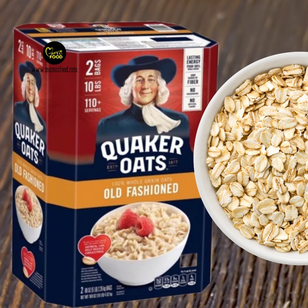 Yến Mạch Quaker Mỹ Thùng 4,52kg Mẫu Mới Thùng Vàng