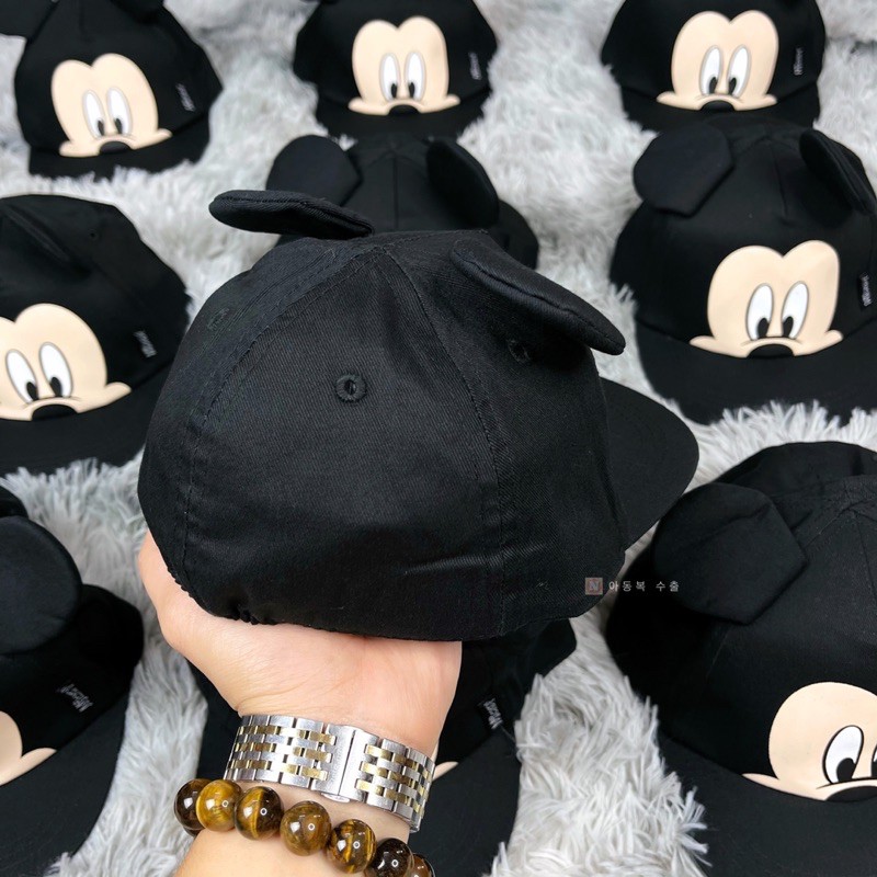 Mũ lưỡi trai HM Mickey tai 3D