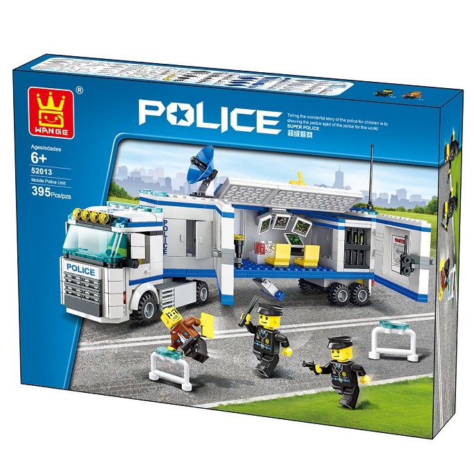 Lego Ghép Hình Cảnh Sát Cơ Động 52013