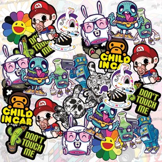 Sticker Nổi - Sticker Phản Quang Keo 3M đồng giá