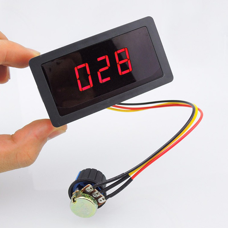 1 Bộ Điều Khiển Tốc Độ Động Cơ Quạt 16kHz DC 6V-30V PWM DC 12V 24V 6A 8A