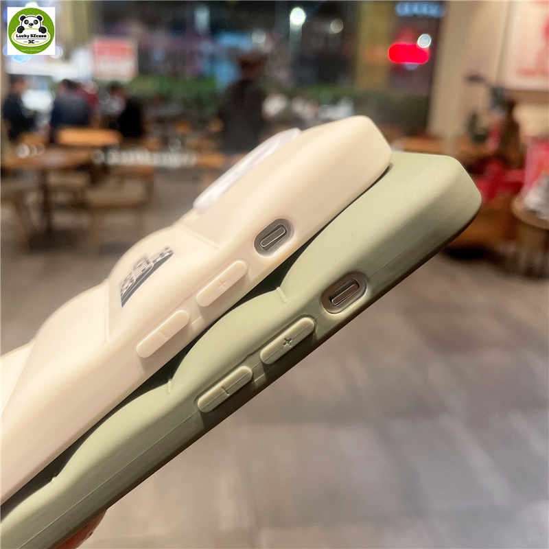 Ốp Điện Thoại Mềm Chống Rơi Hình Nhãn Hiệu 3D Cho iPhone 14 Plus 13 Pro Max 11 12 X XR XS Max 7plus 8plus