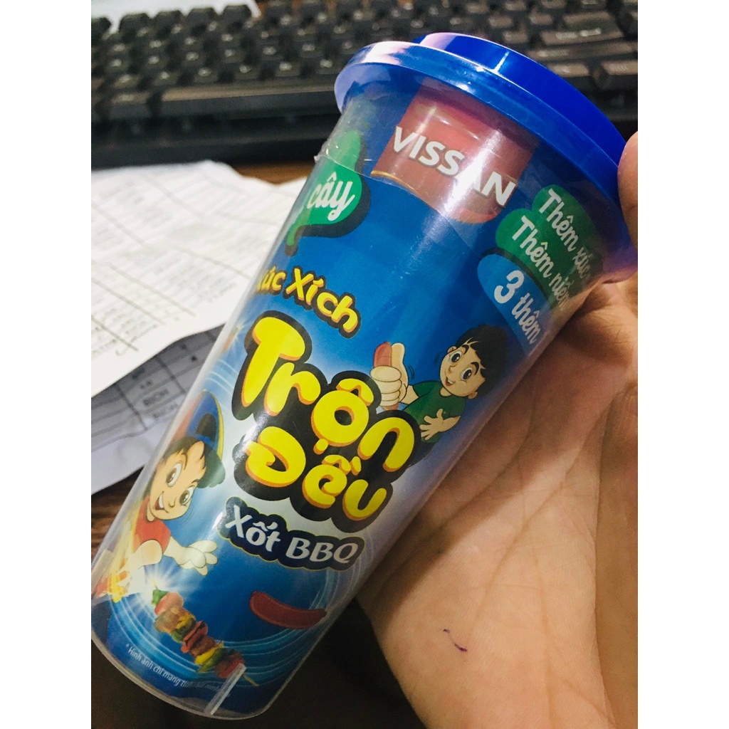 Xúc Xích Lắc Vissan hộp 4 cây 62 gram