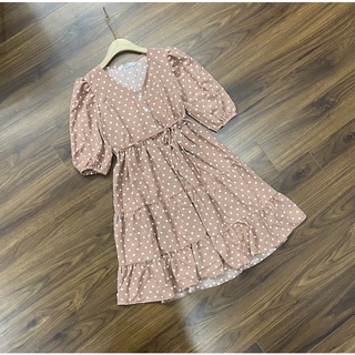 váy chấm bi baby doll