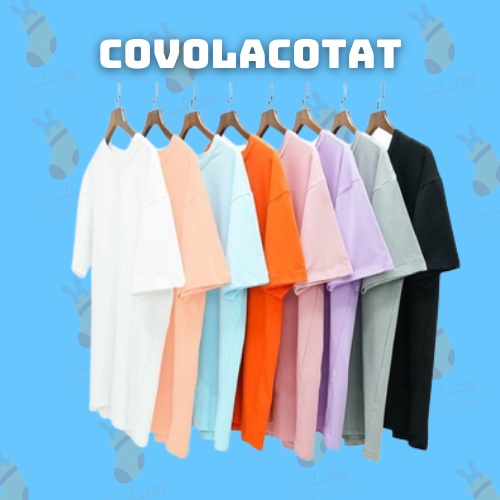 Áo thun nam nữ Unisex phông trơn tay lỡ form rộng nhiều màu
