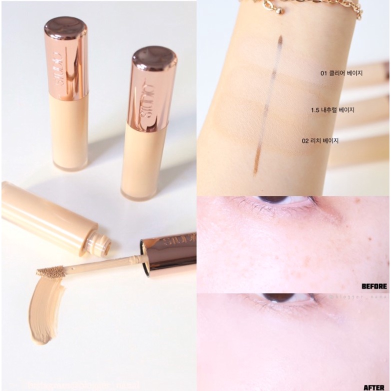 Che khuyết điểm The Saem Studio Concealer 5.5g