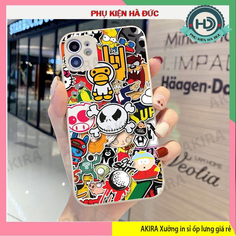Bán sỉ phụ kiện điện thoại, ốp lưng iphone GRF2, chất dẻo , vuông cạnh . bảo vệ camera , xưởng ốp akira