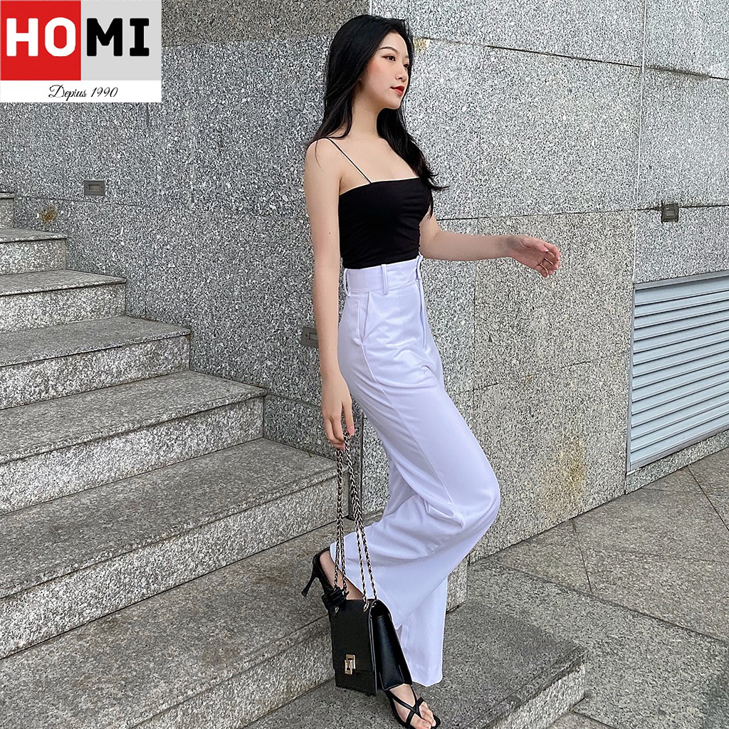 Áo 2 dây sợi bún croptop trơn, HOMI Fashion | BigBuy360 - bigbuy360.vn