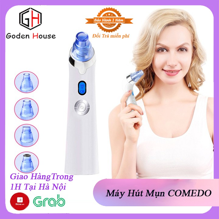 Máy hút mụn mini COMEDO cao cấp, máy hút mụn đầu đen siêu mạnh giúp hút sạch mụn cám,mụn đầu đen dễ dàng.