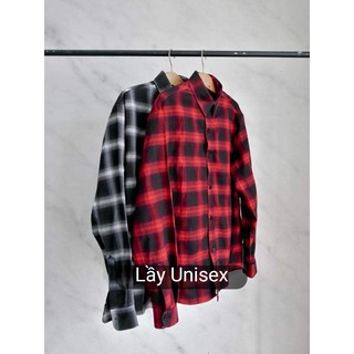 Áo sơ mi Flannel caro Unisex