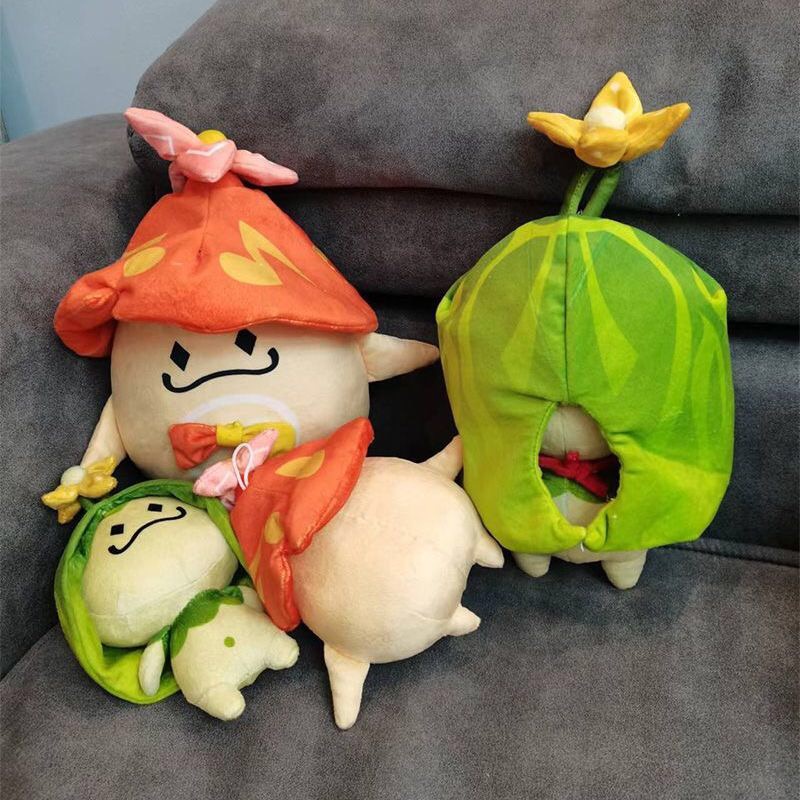 Kawaii Genshin Va Chạm Aranara Aranyaka Đồ Chơi Nhồi Bông Anime Genshin Sumeru Guide Of The Forest Quà Tặng Giáng Sinh