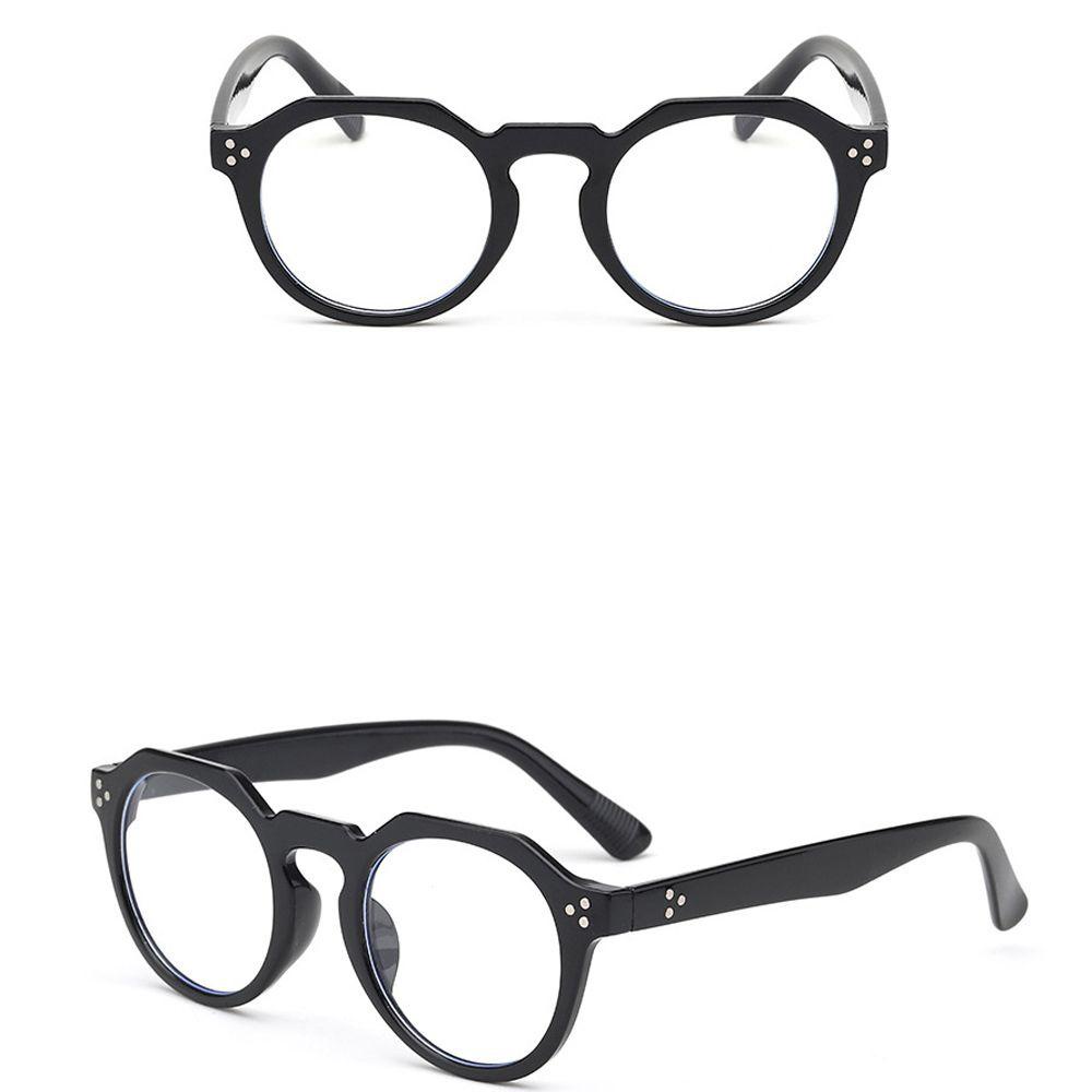 Kính Mát Gọng Tròn Chống Ánh Sáng Xanh Phong Cách Vintage Thời Trang Cho Nam Nữ