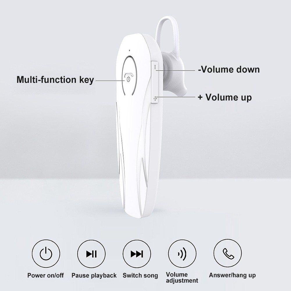 Tai Nghe Bluetooth Không Dây Mini Giảm Tiếng Ồn