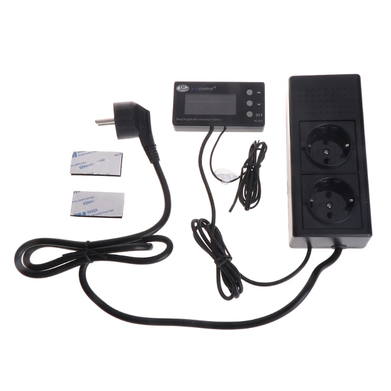 Thiết Bị Điều Khiển Nhiệt Độ Kỹ Thuật Số LCD Phích Cắm US EU