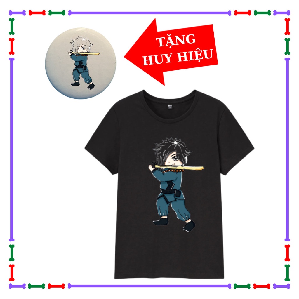 Áo thun cộc tay trẻ em Error 404, Error 505, Undertale Sans, Error Sans siêu ngầu, màu đen, Kèm Huy hiệu