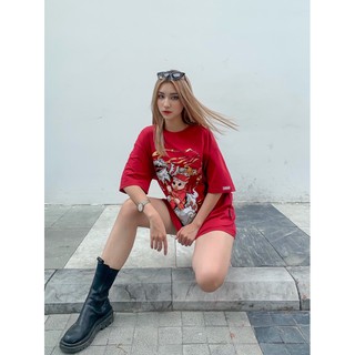 [Áo thun Insane®] Dragon Dance Tee - màu Đỏ