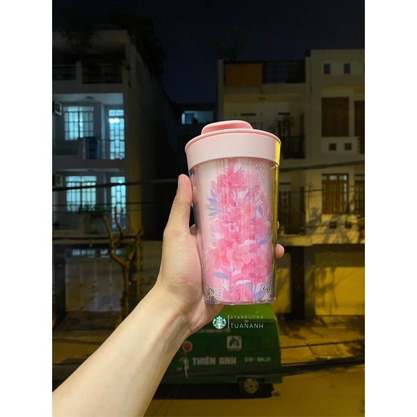 [Chính hãng] Bình Starbucks Customizable Cherry Blossom 473ml