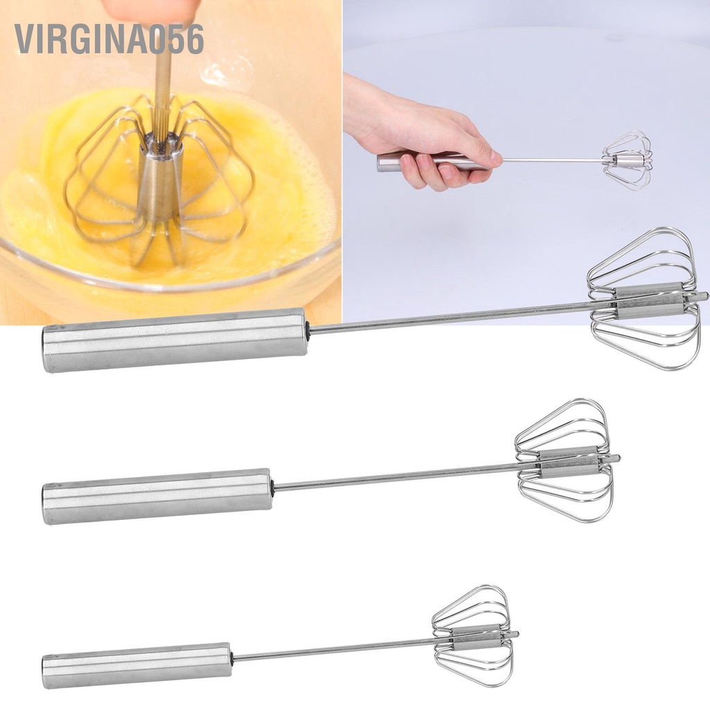 Virgina056 Máy đánh trứng Semi ‑ cầm tay nhỏ bằng thép không gỉ tự động dùng trong nhà bếp