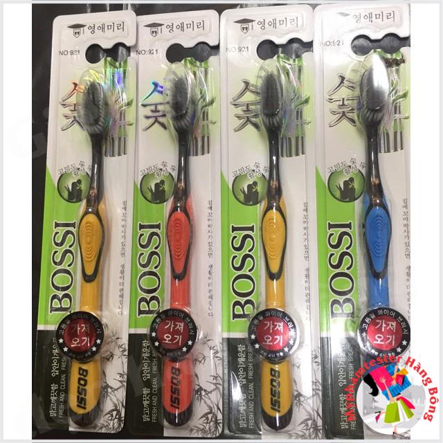 (SIÊU RẺ) Set 4 bàn chải đánh răng than tre Hàn quốc