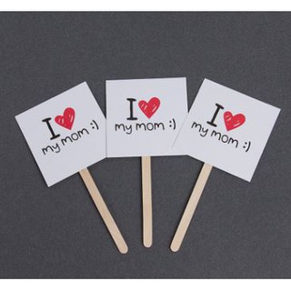 Set 3 que I love my mom