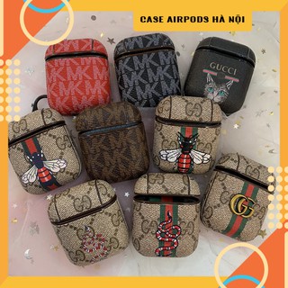 Case Airpods - Ốp Airpods 1/2/Pro - Mẫu da GC , MK , ...