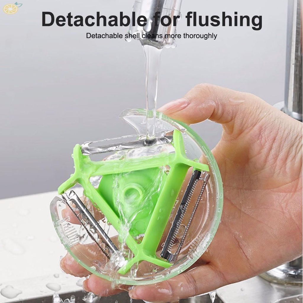【VARSTR】Multifunctional 3 in 1 Grater Stainless Steel Blade  Peeler Set   readystock hot sale