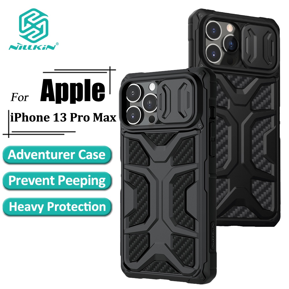 Ốp điện thoại Nillkin TPU + PC cứng kiểu ngoài trời thể thao bảo vệ chắc chắn cho iPhone 13 Pro Max