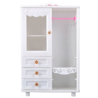 Pz-Tủ Nhựa Mini Màu Trắng Dùng Để Trang Trí Nội Thất