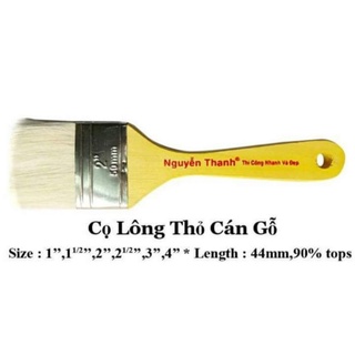 Cọ sơn lông thỏ cán gỗ Nguyễn Thanh