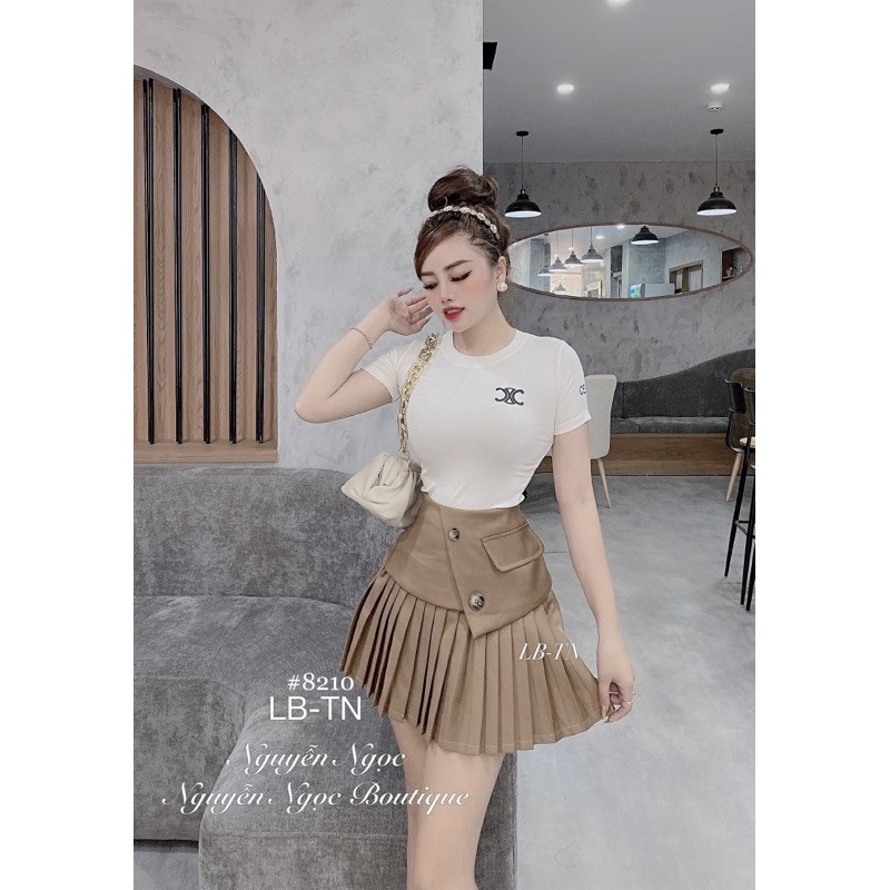 [ Mã WASTRUN4 giảm 10% tối đa 30K đơn 99K] CHÂN VÁY KAKI XẾP LY LOẠI 1 MS23111 | BigBuy360 - bigbuy360.vn