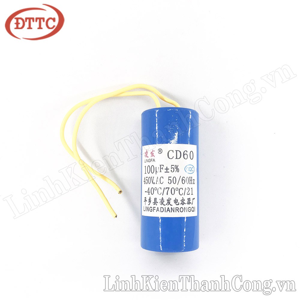 Tụ CD60 100uF 450V