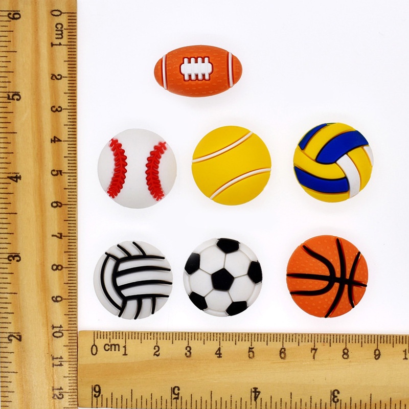 Phụ Kiện Khóa Giày Hình Hoa 3D Bằng Nhựa PVC Mềm Có Thể Tháo Rời Trang Trí Sân Vườn