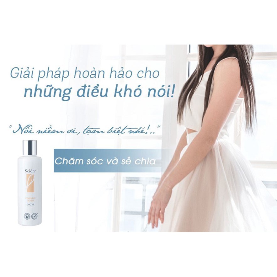 Dung Dịch Vệ Sinh Phụ Nữ Scion Feminine Wash 200ml