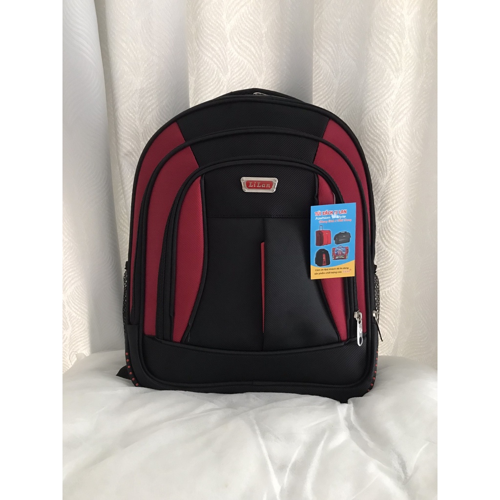 40x32cm BALO LAPTOP DU LỊCH NAM NỮ CHẤT LƯỢNG   ĐI HỌC ĐI LÀM  NHIỀU MÀU PHỐI MÀU SỌC DỌC - S06