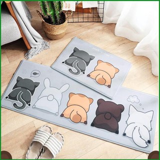 Thảm bếp thảm chùi chân lông mịn -bns4
