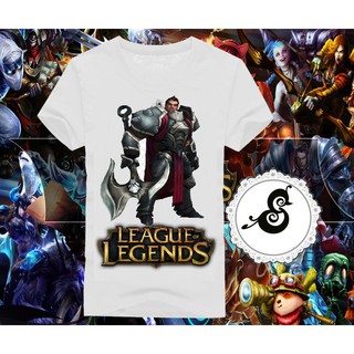 Áo thun nam LMHT Darius - Game Liên Minh Huyền Thoại LOL cao cấp mtt215 ( Trắng )
