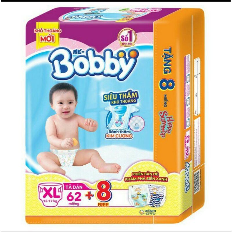 (TẶNG 8 MIẾNG) Tả Dán Bobby XL62+8