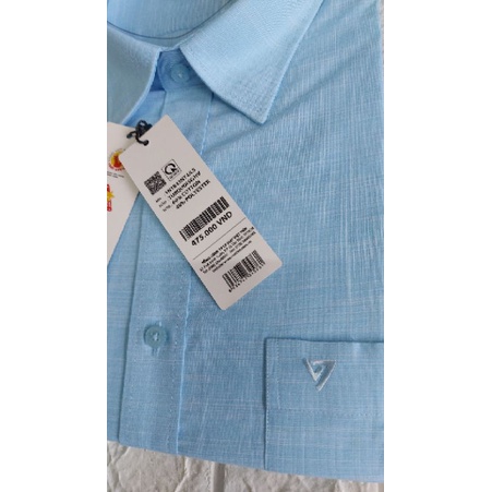 Sale áo việt tiến dài tay size 44 .  giá treo 475k