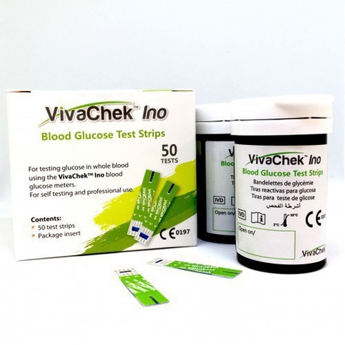 Que thử đường huyết VivaCheck Ino 50 que