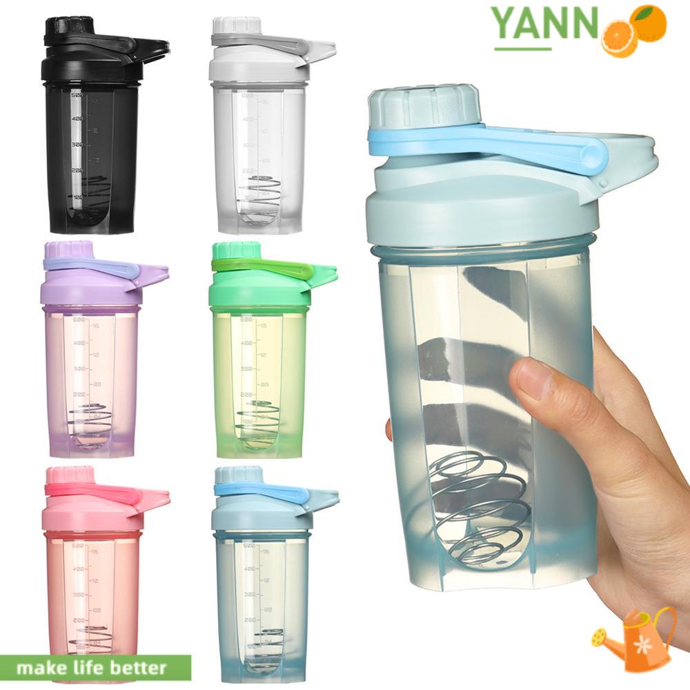 Bình Lắc Pha Chế Dinh Dưỡng 500ml Với Bóng Nhựa Gắn Dây