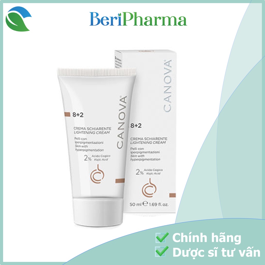 ✅ [CHÍNH HÃNG] Canova Kem Làm Mờ Nám, Sáng Da Ngày/ Đêm 8+2 - LIGHTENING CREAM 50ml