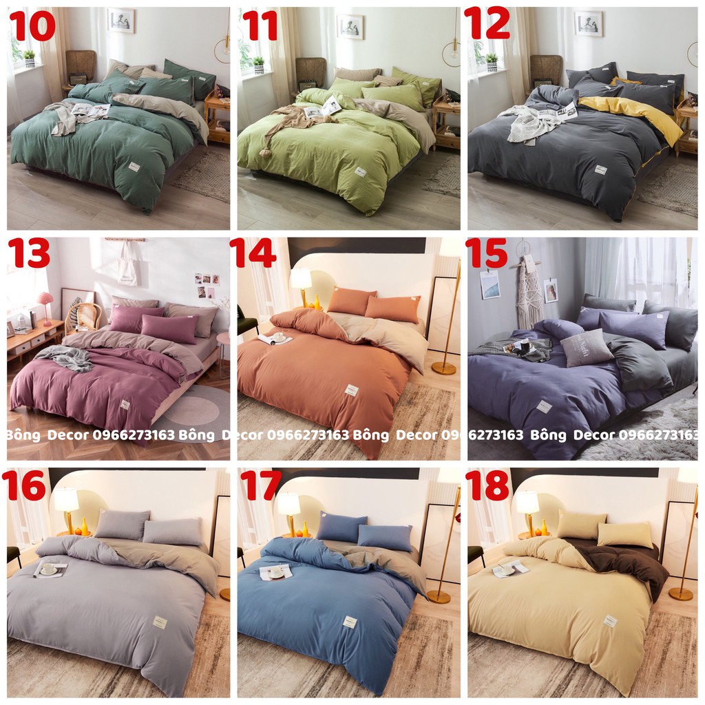 Bộ Chăn Ga Gối Cotton Tici Hàn Quốc Mẫu Mới Hàng Có Sẵn Bo Chun Mọi Kích Thước | BigBuy360 - bigbuy360.vn