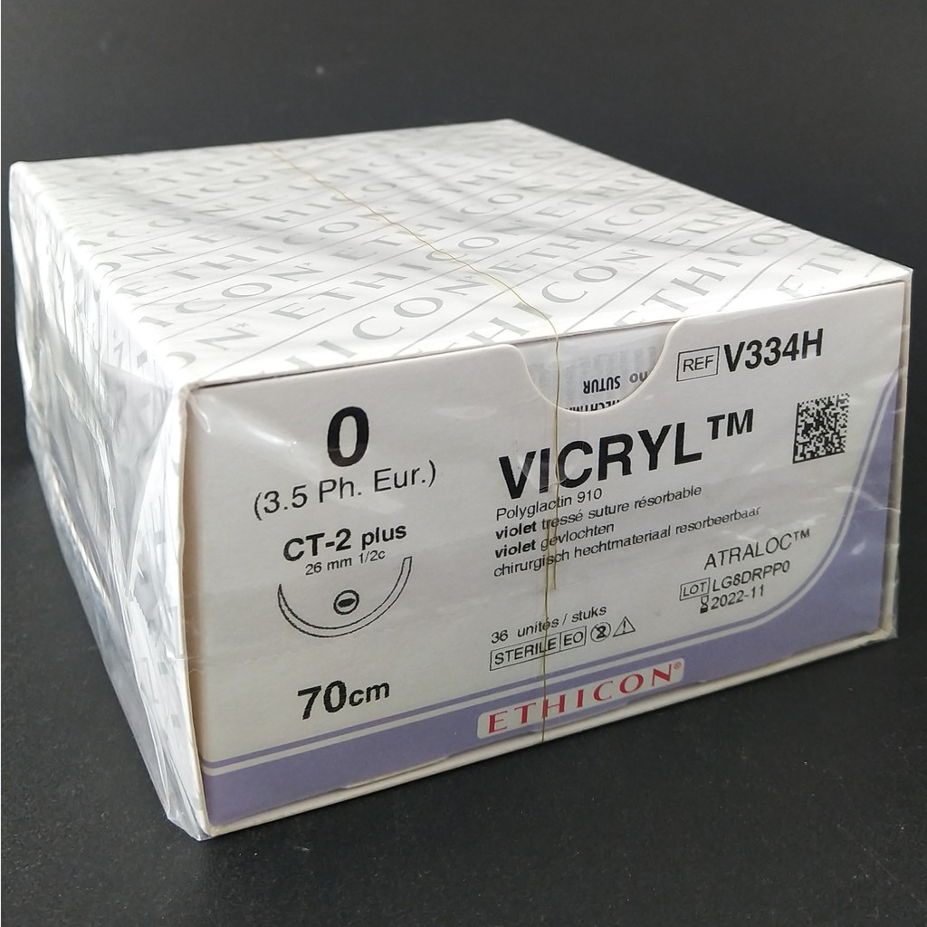 Chỉ phẫu thuật Vicryl 0