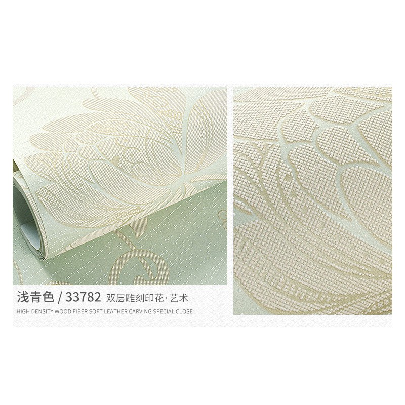 53cm * 9.5m 3D wallpaper Non-self-adhesive non-woven   giấy dán tường có kích thước Không có chất kết dính Giấy dự án không dệt đặc biệt phát hành phòng ngủ ấm áp lãng mạn phòng tân hôn nhà Hình nền phòng khách không dệt