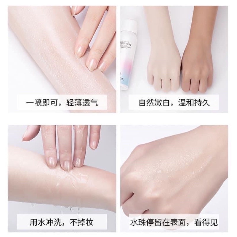 [CÓ SẴN] Xịt Chống Nắng Nâng Tone Trắng Da Miyueleni 150ml