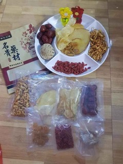 Set canh Bào Ngư Bóng Cá Ốc Biển
