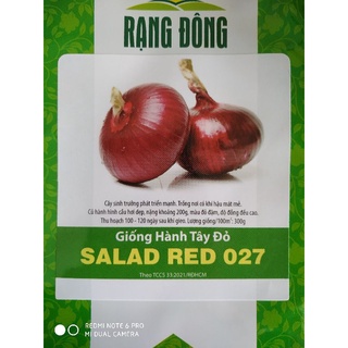 Hạt giống Hành tây đỏ 2gr