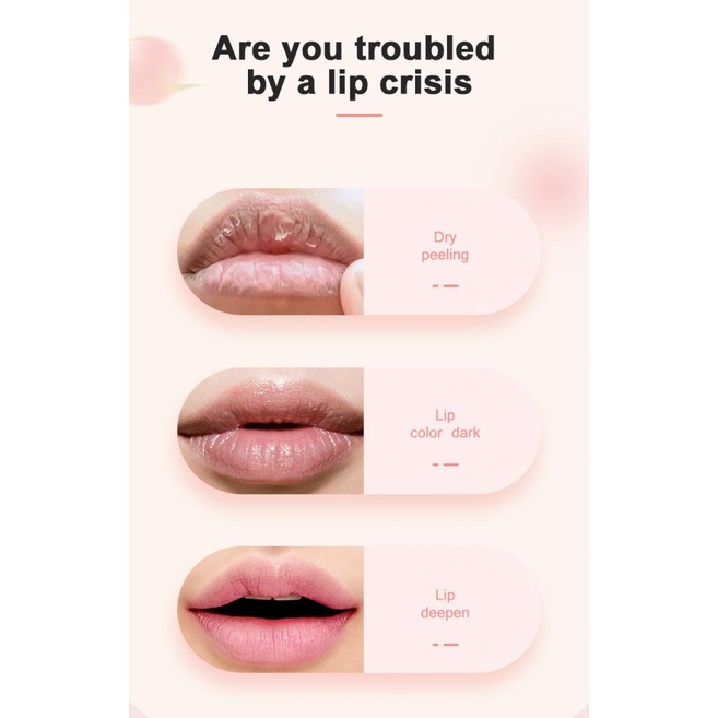 Son dưỡng môi ANNIES hương đào có thể thay đổi màu sắc theo nhiệt độ