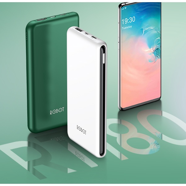 Pin Sạc Dự Phòng ROBOT RT180 10000mAh Hàng Chính Hãng