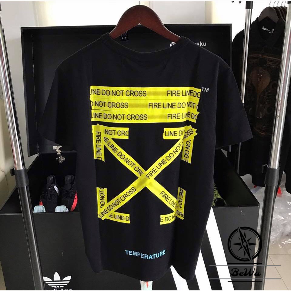 Áo thun unisex tay lỡ form rộng - Áo thun off v1 vải cotton co giãn | Lee Hoàng Shop | BigBuy360 - bigbuy360.vn